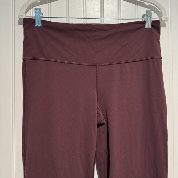 Athleta Elation Flare Pants Spiced Cabernet Size Large - Picture 3 of 7